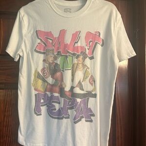 Graphic Salt n Peppa Shirt - White